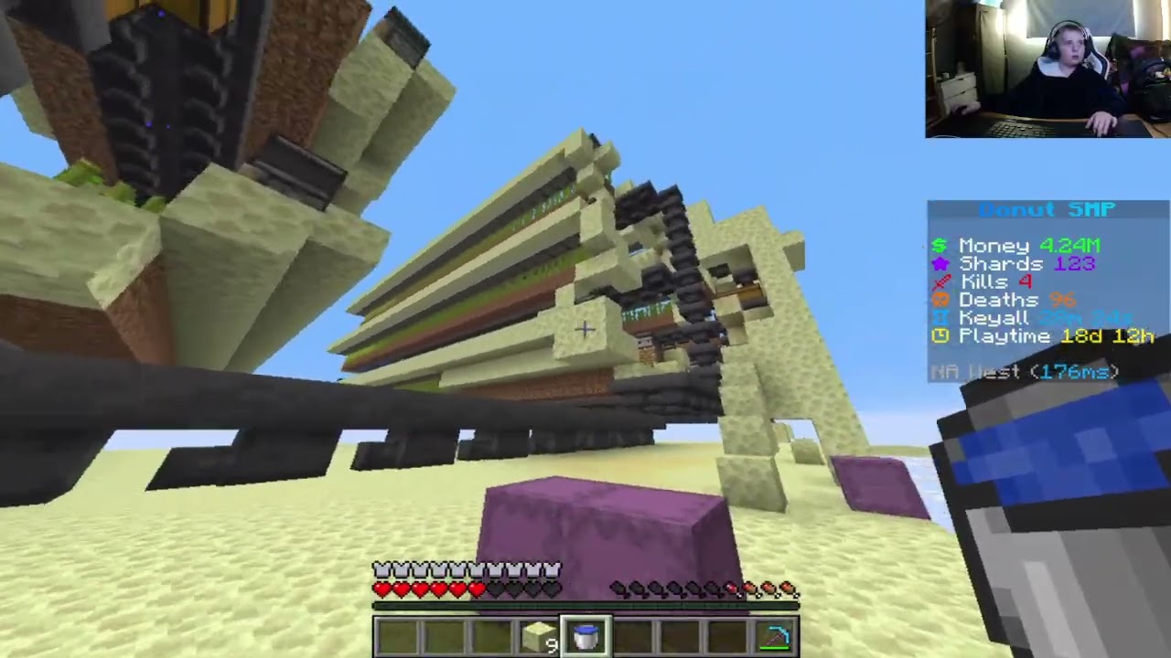 Building  Minecraft farms