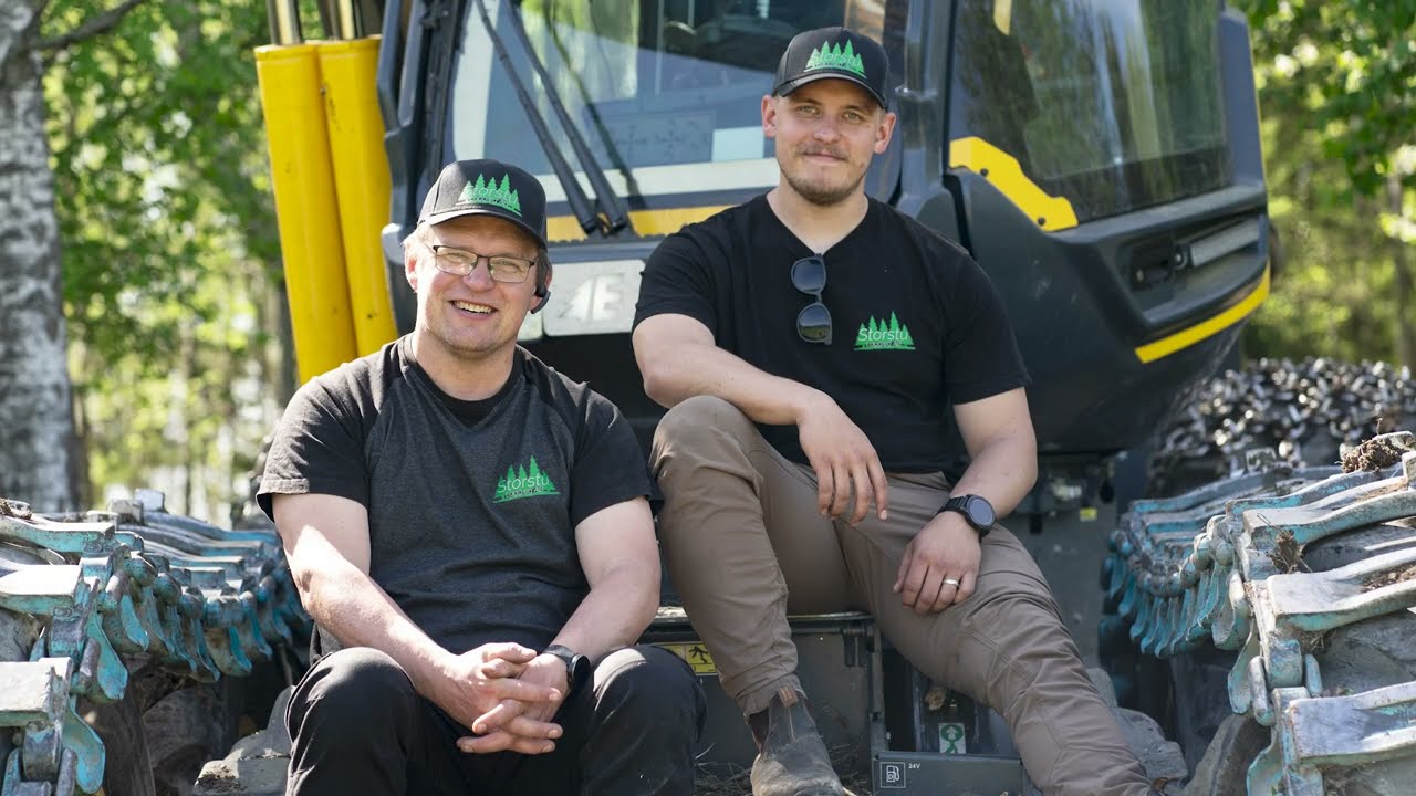 Eco Log hälsar på Storstu Logging, Eco Log 580G