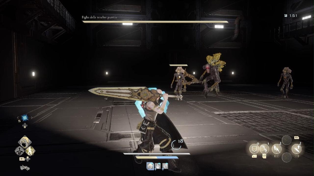 CODE VEIN II cedgatsu vs figlio delle tenebre putrido ita