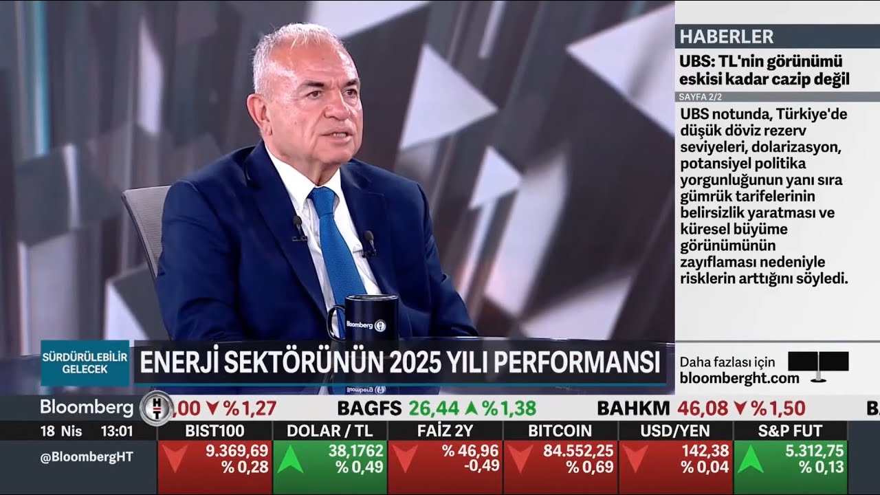 GÜYAD Yönetim Kurulu Başkanı CEM ÖZKÖK | BLOOMBERG HT | 18.04.2025