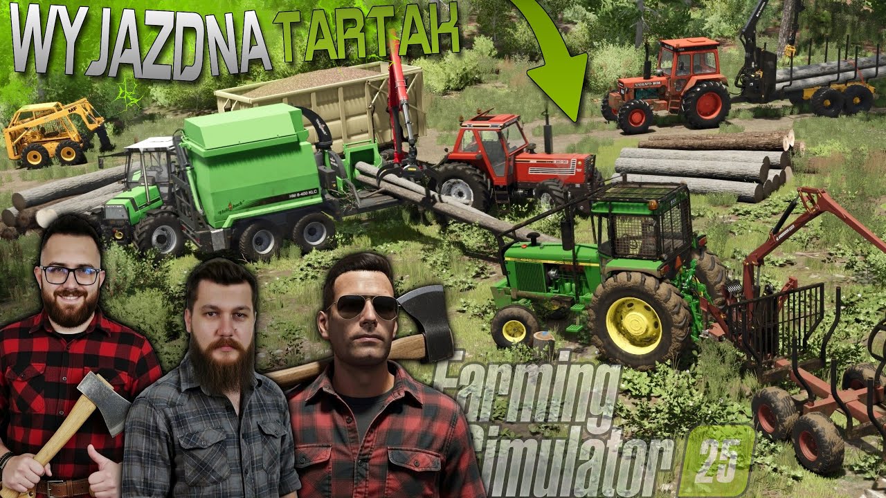 NOWA SERIA & 3 PERSPEKTYWY😱 #2 Wióry, HDS'y & Wycieczka Na TARTAK z Przygodami😂
