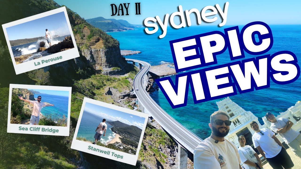 Sydney Day 2 Vlog 🇦🇺 Sea Cliff Bridge Hike | Bald Hill Lookout | La Perouse | Australia Travel