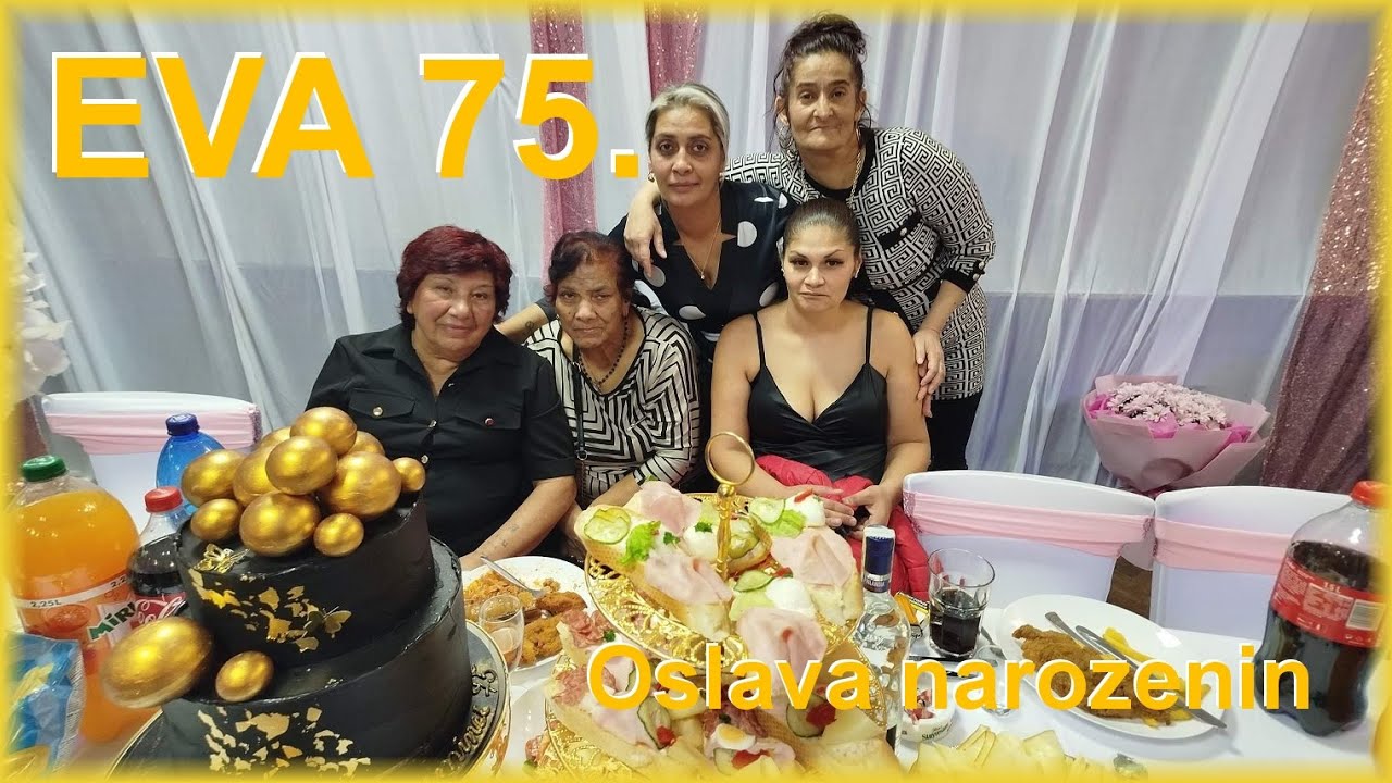 Eva 75. oslava narozenin