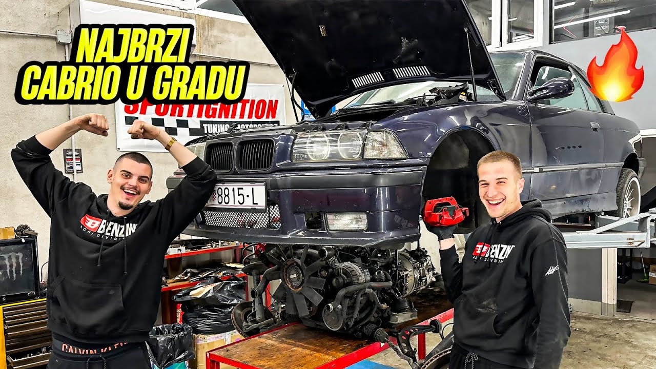 E36 Cabrio od Hrvatina Dobiva Novo Srce!!!