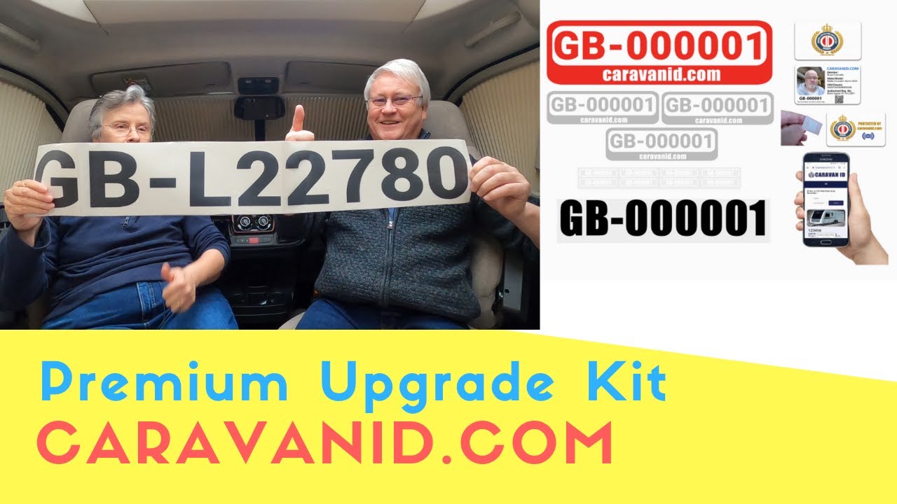 Caravan and Motorhome Security - Caravan ID Member's Premium Upgrade Kit |