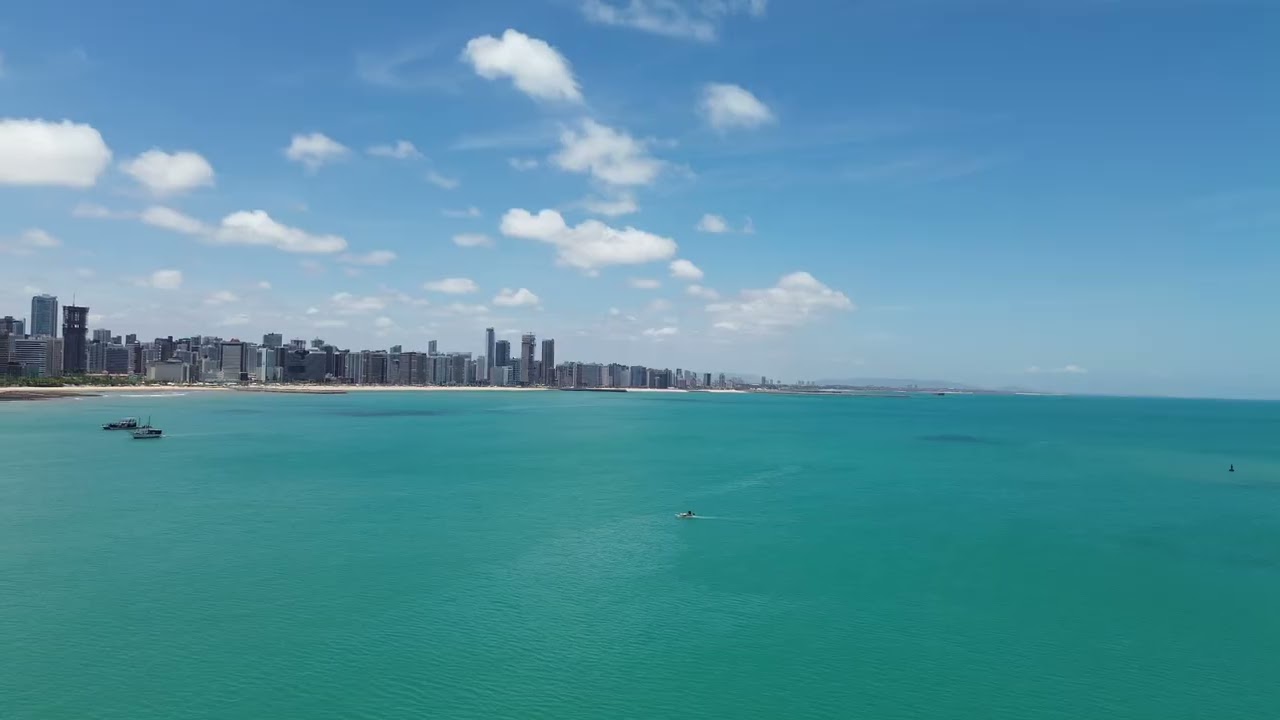 Fortaleza vista de cima 🏝️ 🌊 🚢 