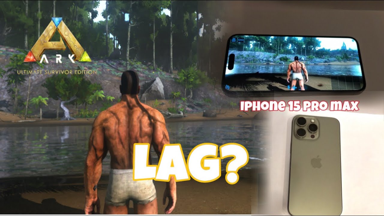 Ark Ultimate Mobile - Iphone 15 Pro Max Gameplay Test |  R0nak0p