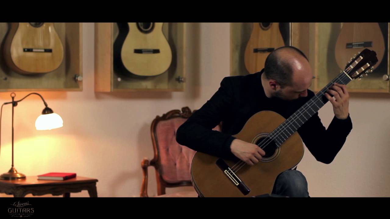 Alberto Mesirca plays Sonata K 1 by Domenico Scarlatti on a 2016 Juan M. García Fernández