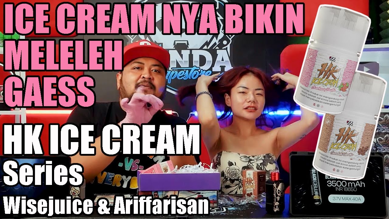 MELELEH NIH | HK ICE CREAM Series by Wisejuice & Ariffarisan
