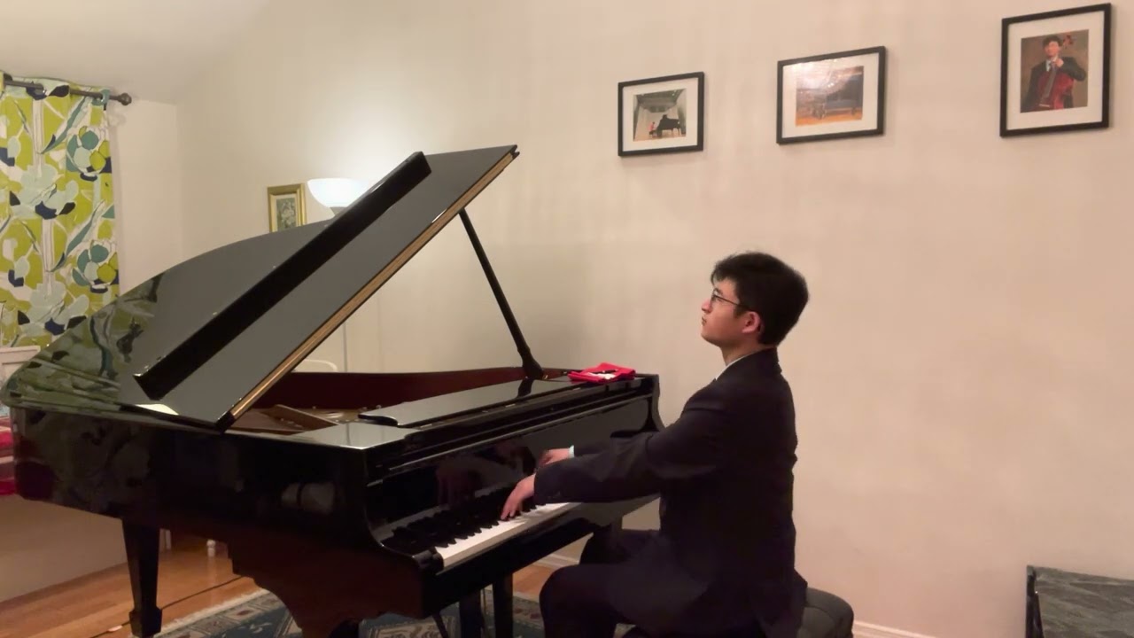 Michael Ho piano, Polonaise in A flat Major by Chopin
