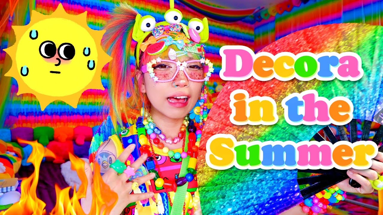 How To Wear Decora Fashion When It's HOT 🔥