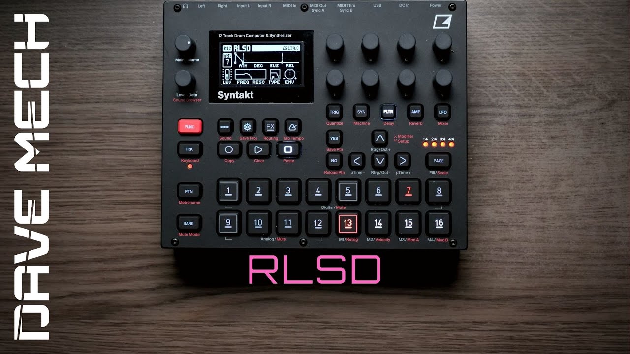 RLSD // 100% Syntakt // Offbeat Hypnotic Techno