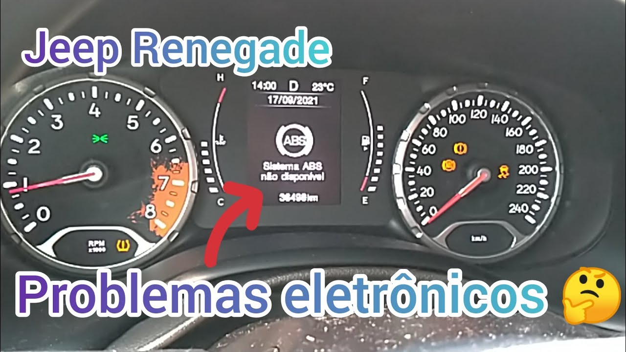 Jeep Renegade com problemas eletrônicos 🤔