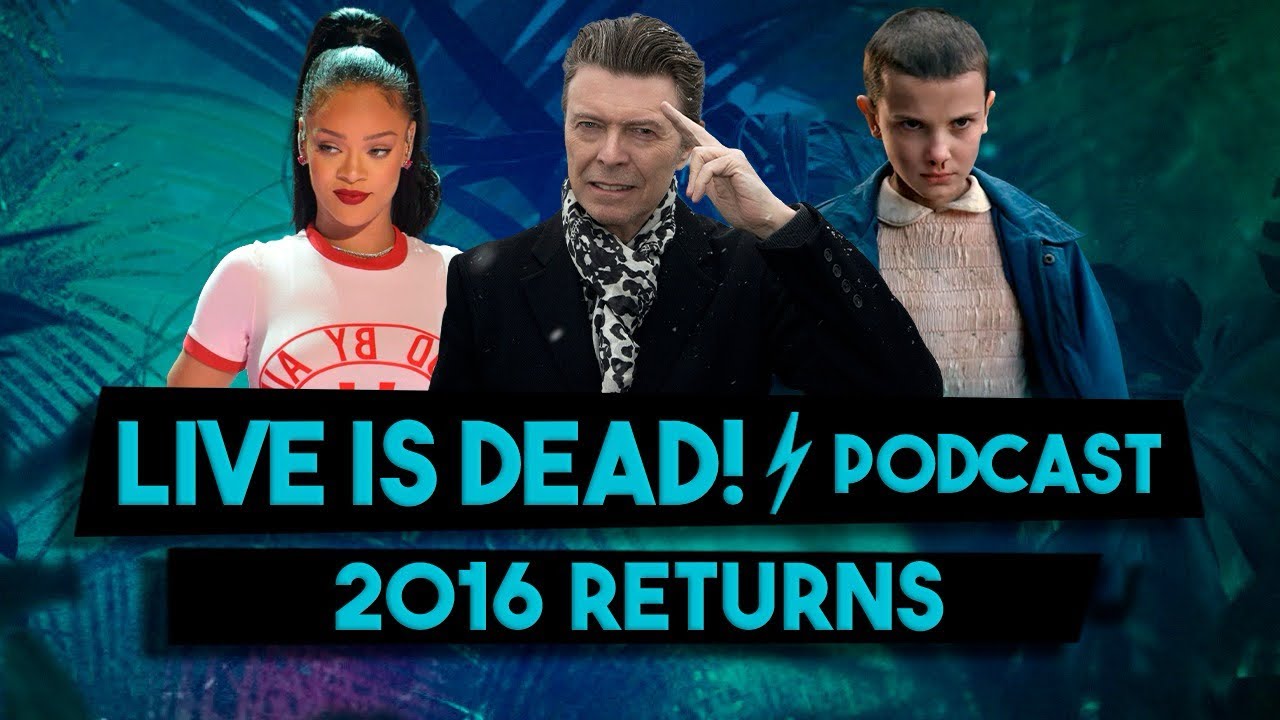 2016: DAVID BOWIE, ANTI DA RIRI, STRANGER THINGS (BOA), NOSTALGIA DO RECENTE E MAIS 