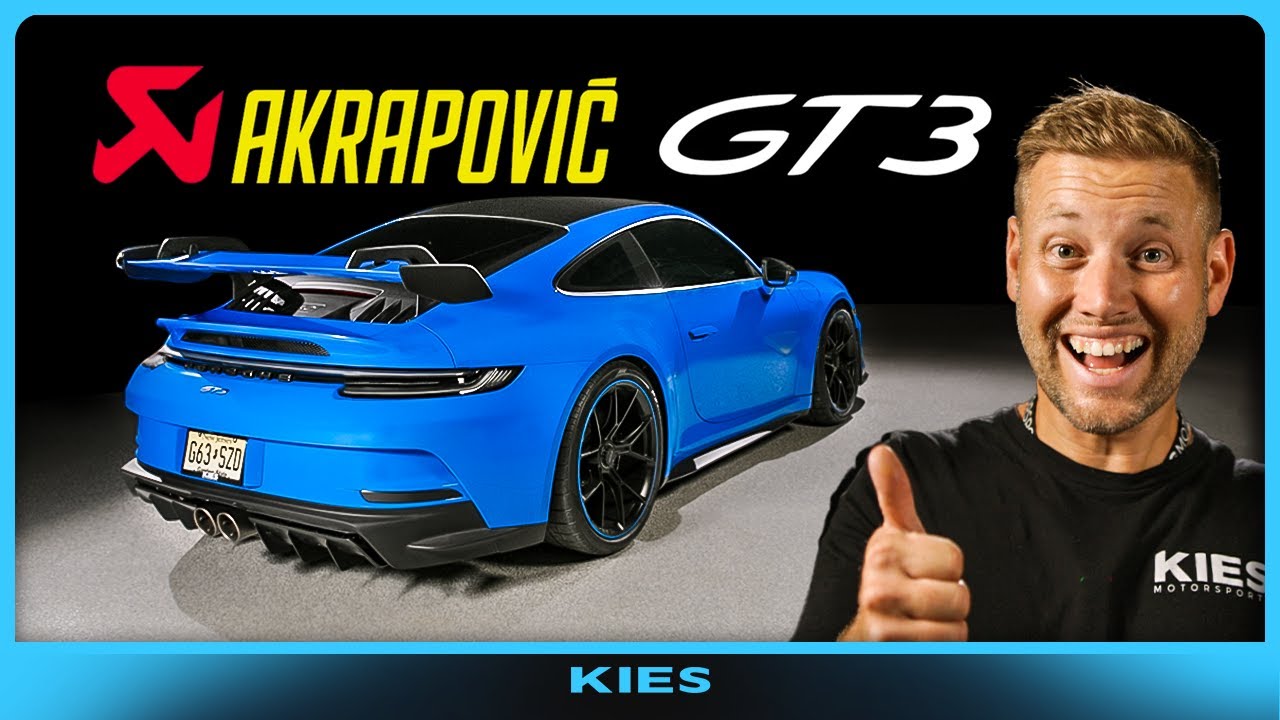 Akrapovic 992 GT3 Exhaust Step-by-Step Installation