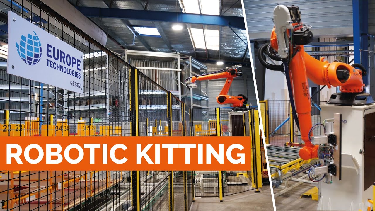 Ligne de pr&eacute;paration de kits de panneau de bois Gautier| GEBE2 - EUROPE TECHNOLOGIES
