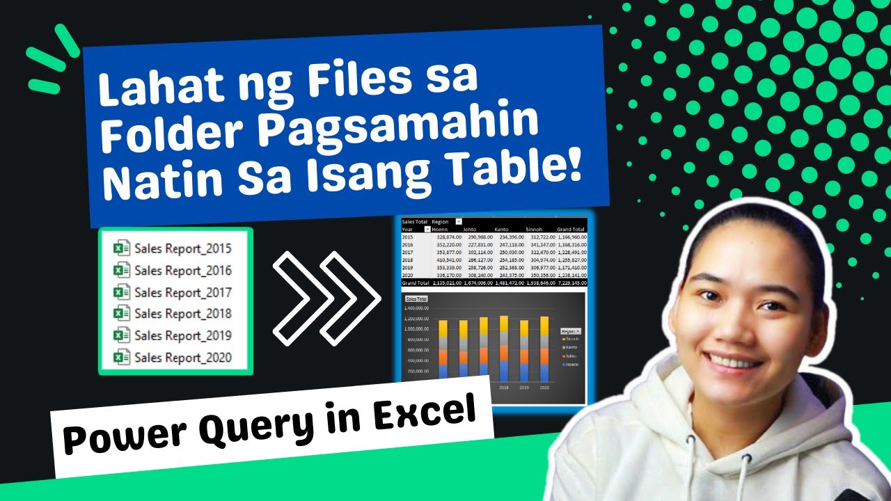 Как использовать Power Query для объединения файлов из папки