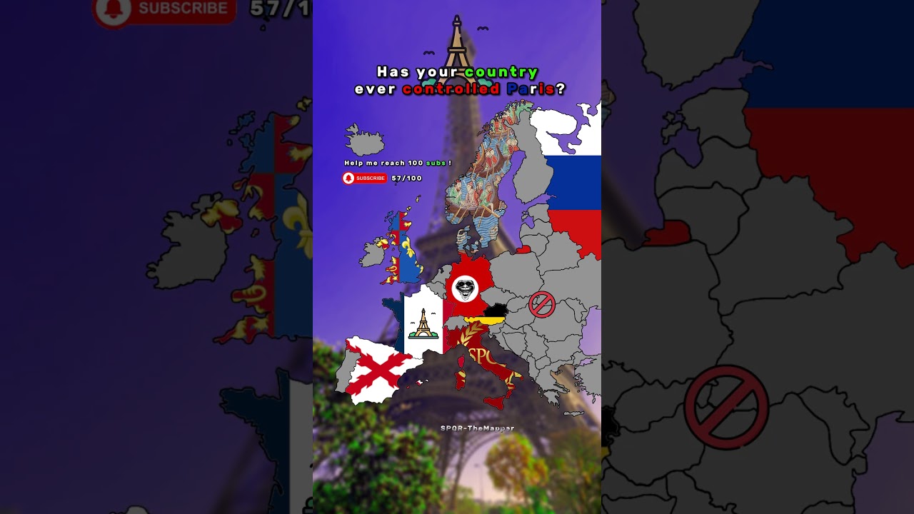 Has your country ever controlled Paris?