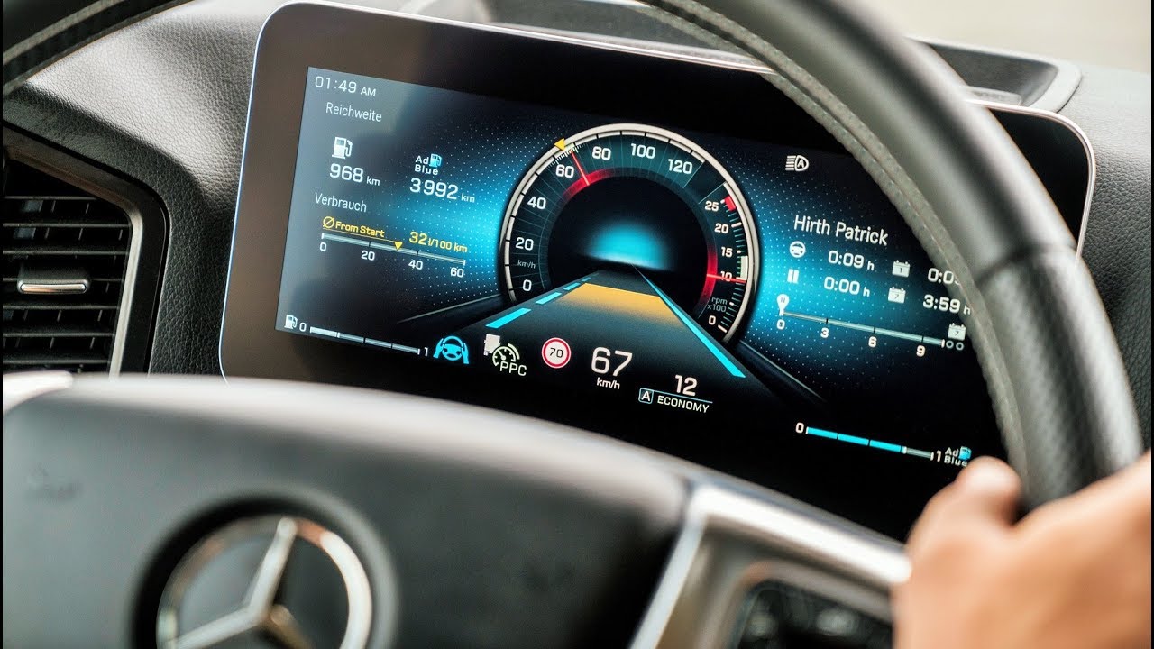 Mercedes Actros 1853 - Drive, Design and Safety Features