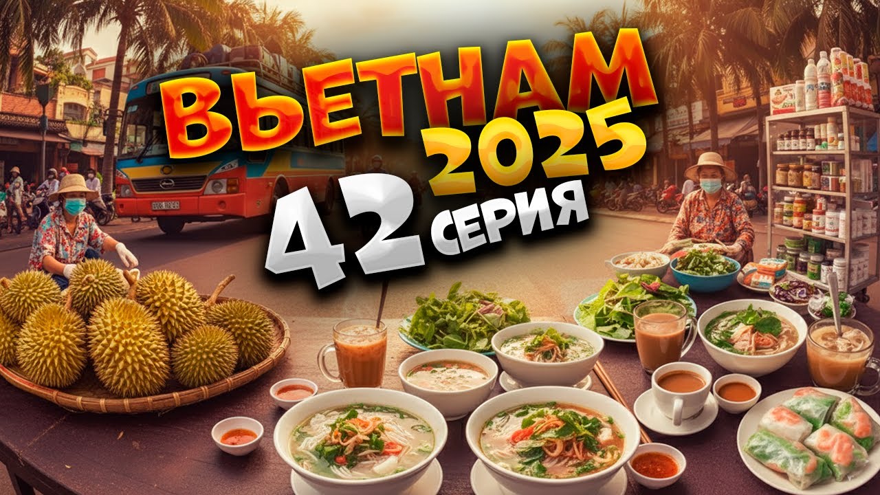 ВЬЕТНАМ 2025🏝️🎥 НЯЧАНГ ЛЕТОМ: ШВЕДСКИЙ СТОЛ, ПЛЯЖИ, ЦЕНЫ, БЛОХИ И БЕСПОЩАДНЫЙ МАССАЖ | #42