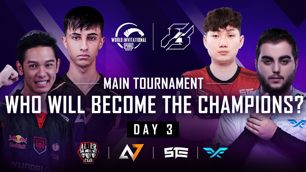 [EN] 2023 PMWI Main Tournament Day 3 | Gamers8 | PUBG MOBILE World Invitational