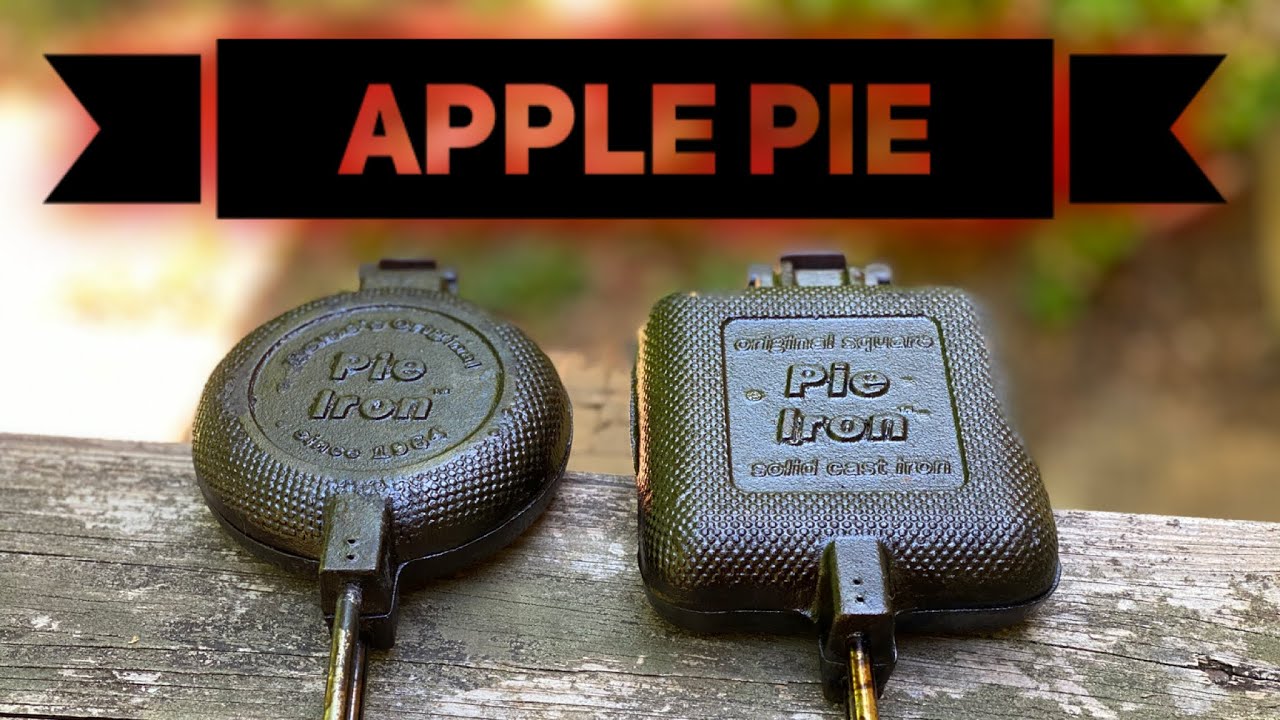 Campfire Cooking - Apple Pie in a Rome Pie Iron - Pudgy Pies!