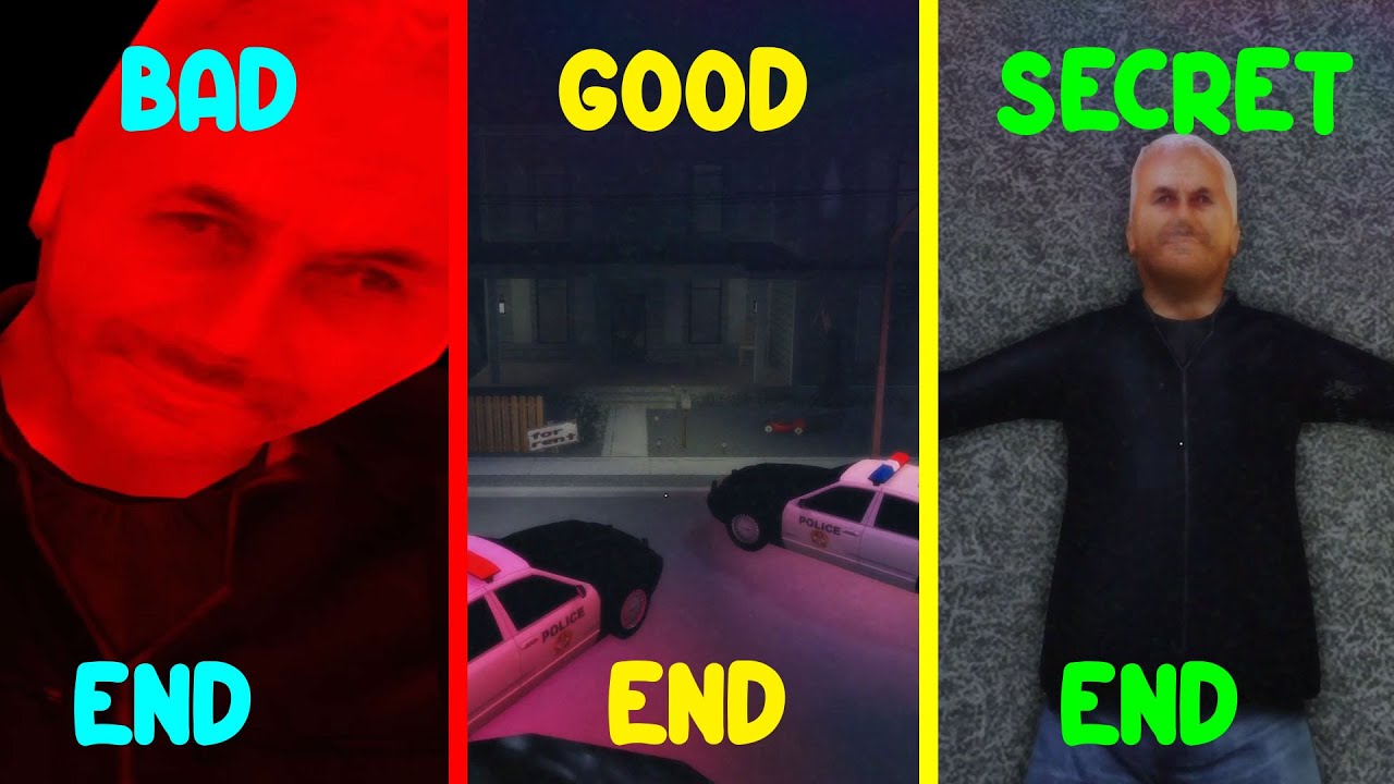 All 3 Endings in Woodbury Getaway | ROBLOX