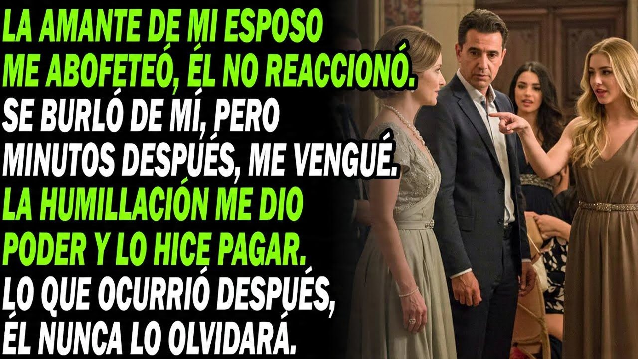 Cuando La Amante De Mi Esposo Me Abofeteó, Él Se Burló, Pero Minutos Después Comencé A Vengarme…