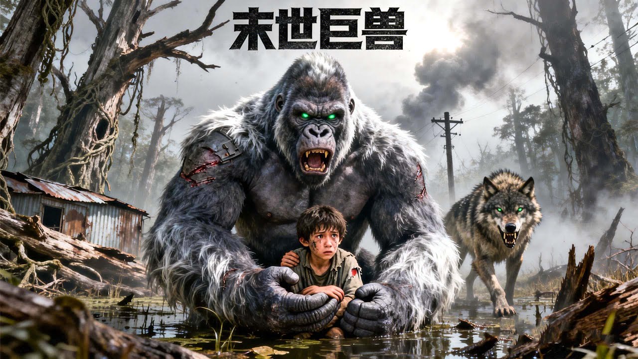 The boy was in danger in the forest, but was fortunately rescued by the gorilla!【金刚归来】