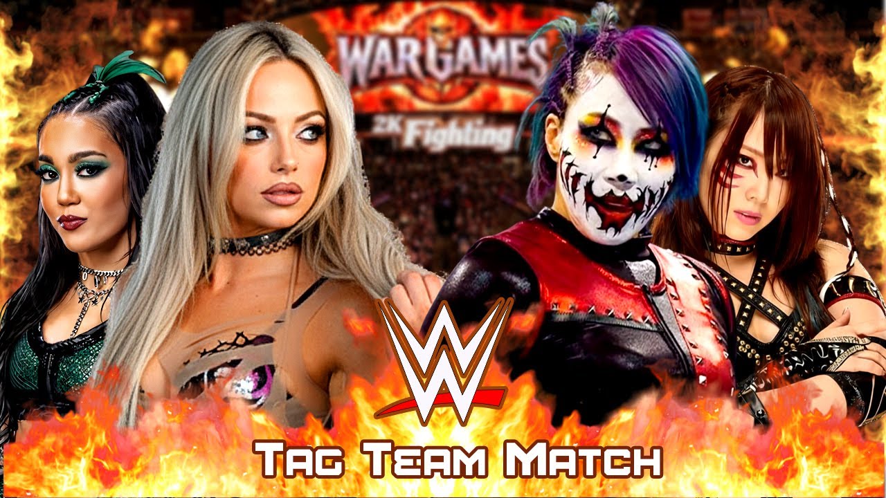 WWE 2K25 Liv Morgan & Roxanne Perez vs Asuka & Kairi Sane Full Match | 19-01-2026