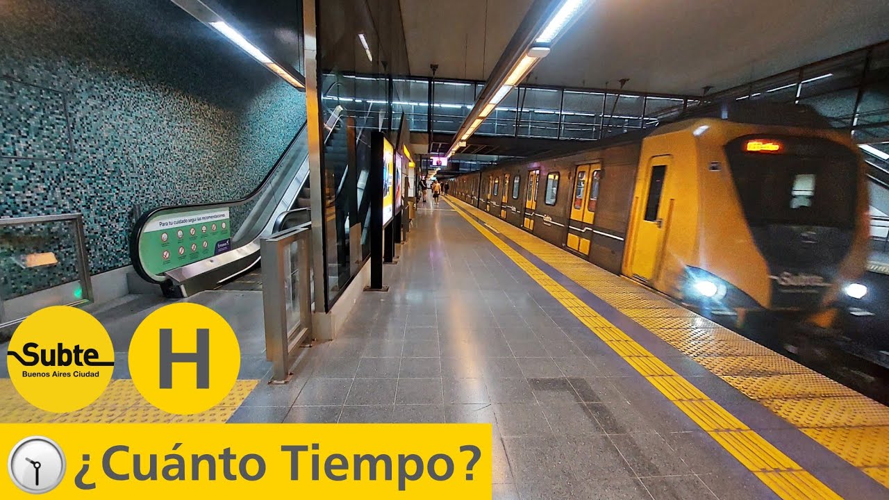 Pasando por TODA la Línea H | ¿Tardé Mucho? | Subte