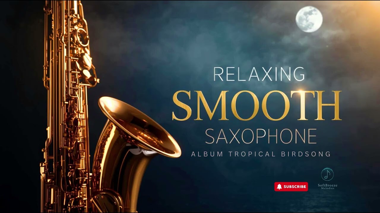 Smooth Jazz Saxophone 🌿 Saxophone & Tropical Birdsong for Relaxing Full Album