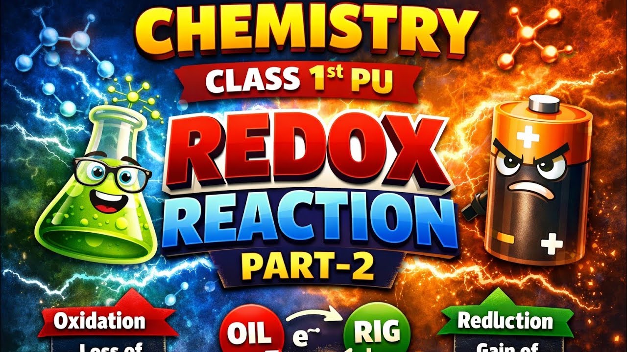 Ist PU Chemistry Redox reaction Part-2