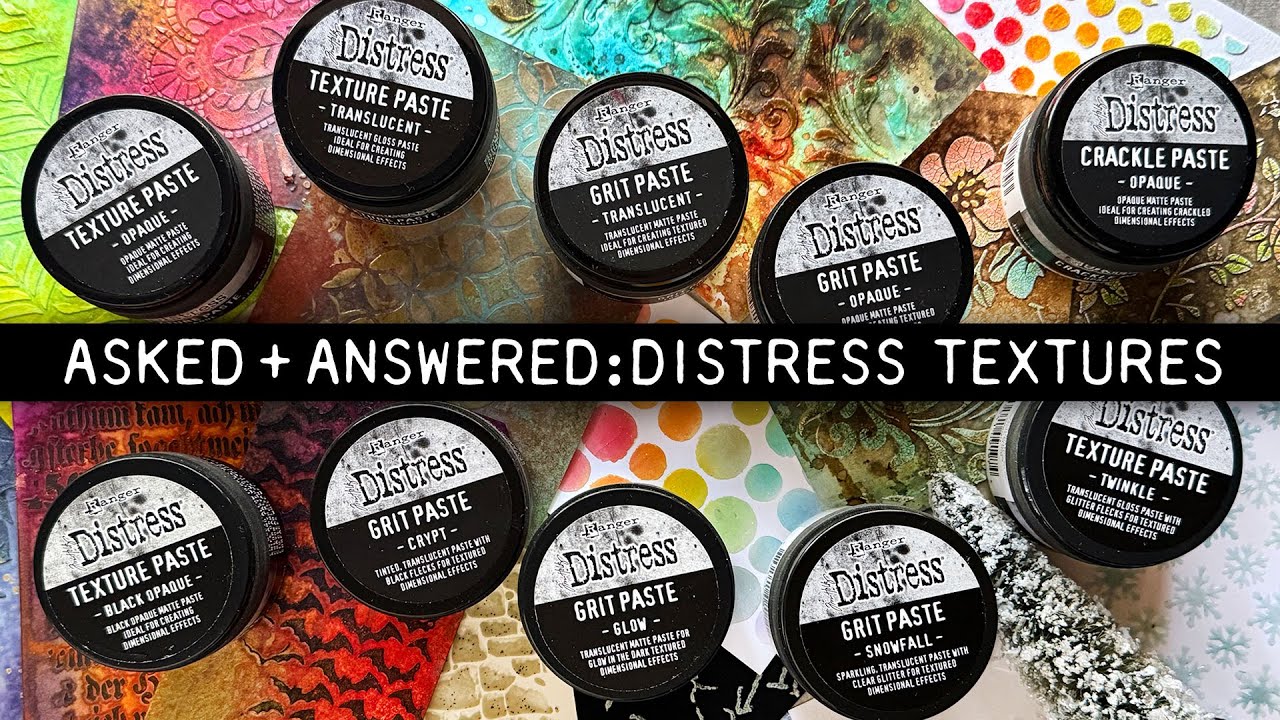 Tim Holtz Asked + Answered: Distress Textures