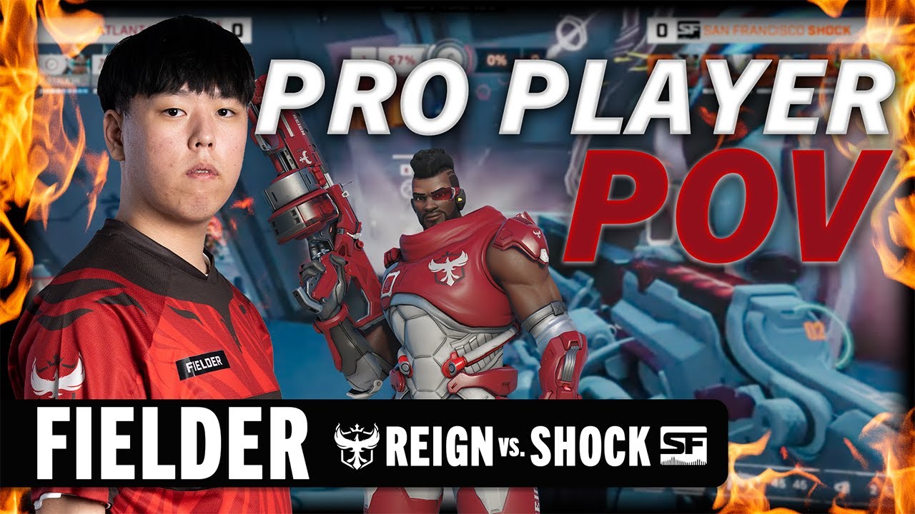 Fielder FLEXES his Baptiste skills on SF Shock | ATL Reign Player POV
