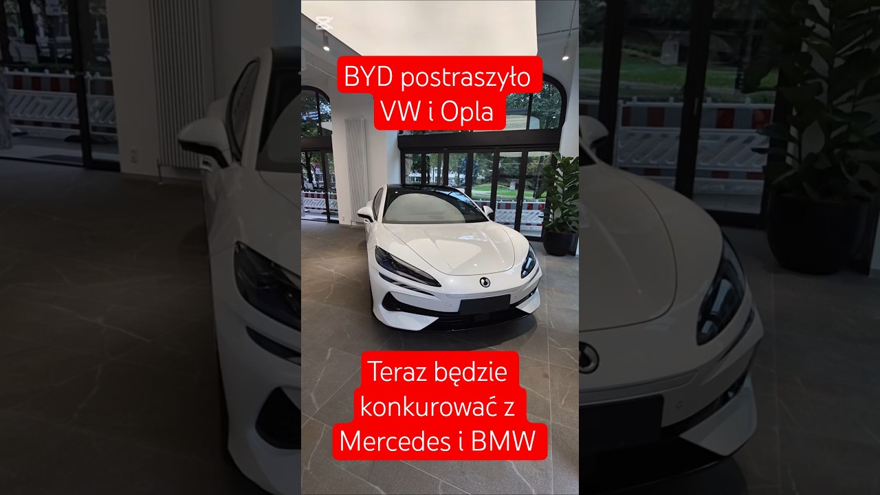 Chińczycy z BYD już walczą z Volkswagen i Oplem. Teraz chcą konkurować z Mercedes i BMW. oto Denza