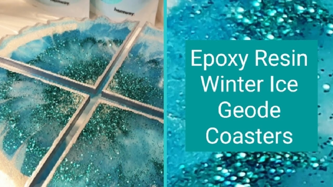 Epoxy Resin GEODE Coasters