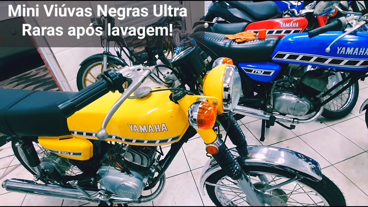MOTOS MAIS BONITAS E RARAS 2T  RD 50 E RD 75 CHEGARAM PARA SEREM EMBELEZADAS NA OFICINA EM 2025!
