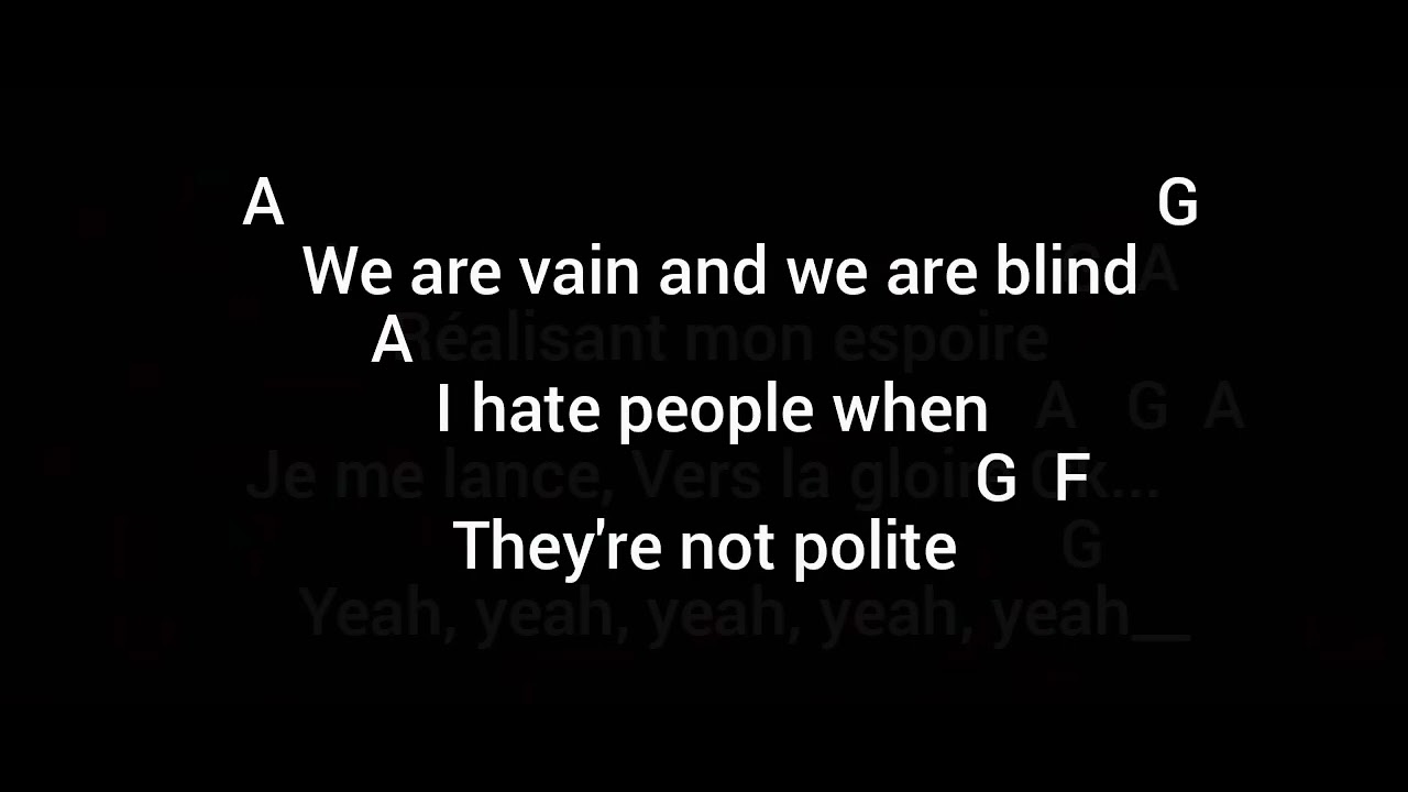 Talking Heads - Psycho Killer - Chords - Letras e cifras