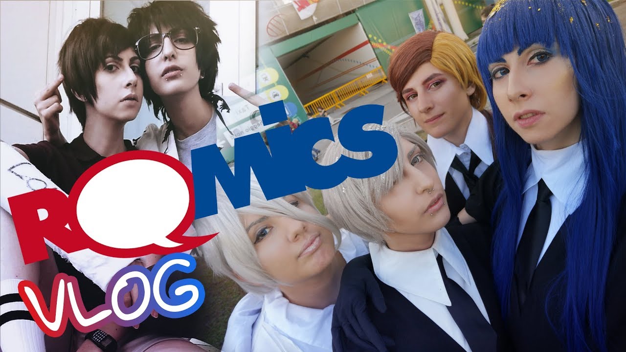 [Vlog] Romics 2018 october // IT, Persona 5, Voltron, Houseki no Kuni