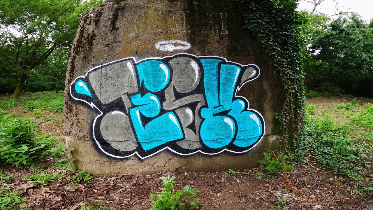 Graffiti - Tesh | Under The Bridge | GoPro [4K]