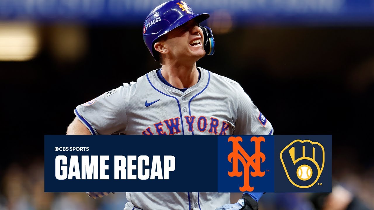 Pete Alonso POWERS ninth inning COMEBACK to lift Mets over Brewers, move on to NLDS | Game Recap