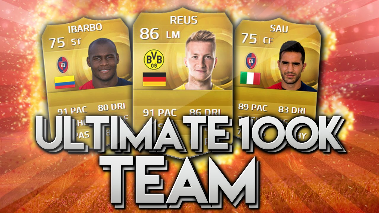 FIFA 15 - THE ULTIMATE 100K TEAM