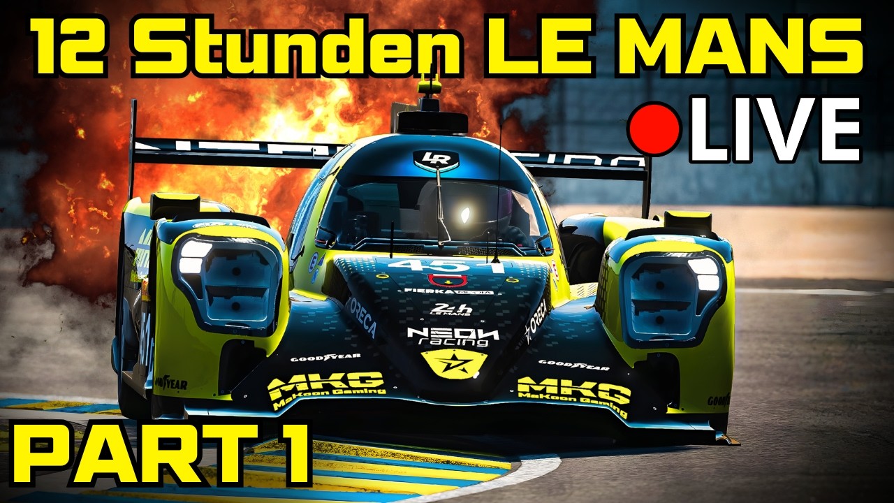 Die 12 Stunden von Le Mans im LMP2! | Le Mans Ultimate | Multistream LIVE PART 1