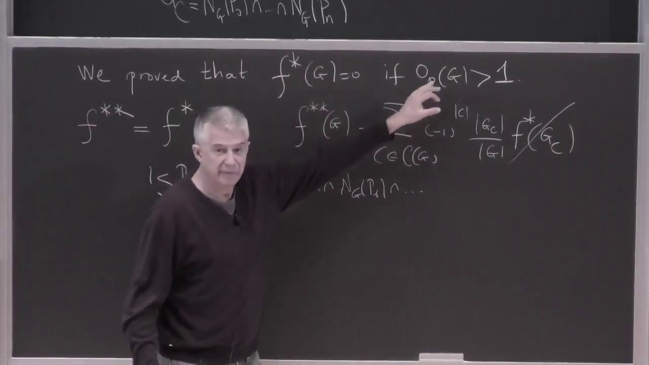 Characters of finite groups and chains of p subgroups (Gabriel Navarro) 3