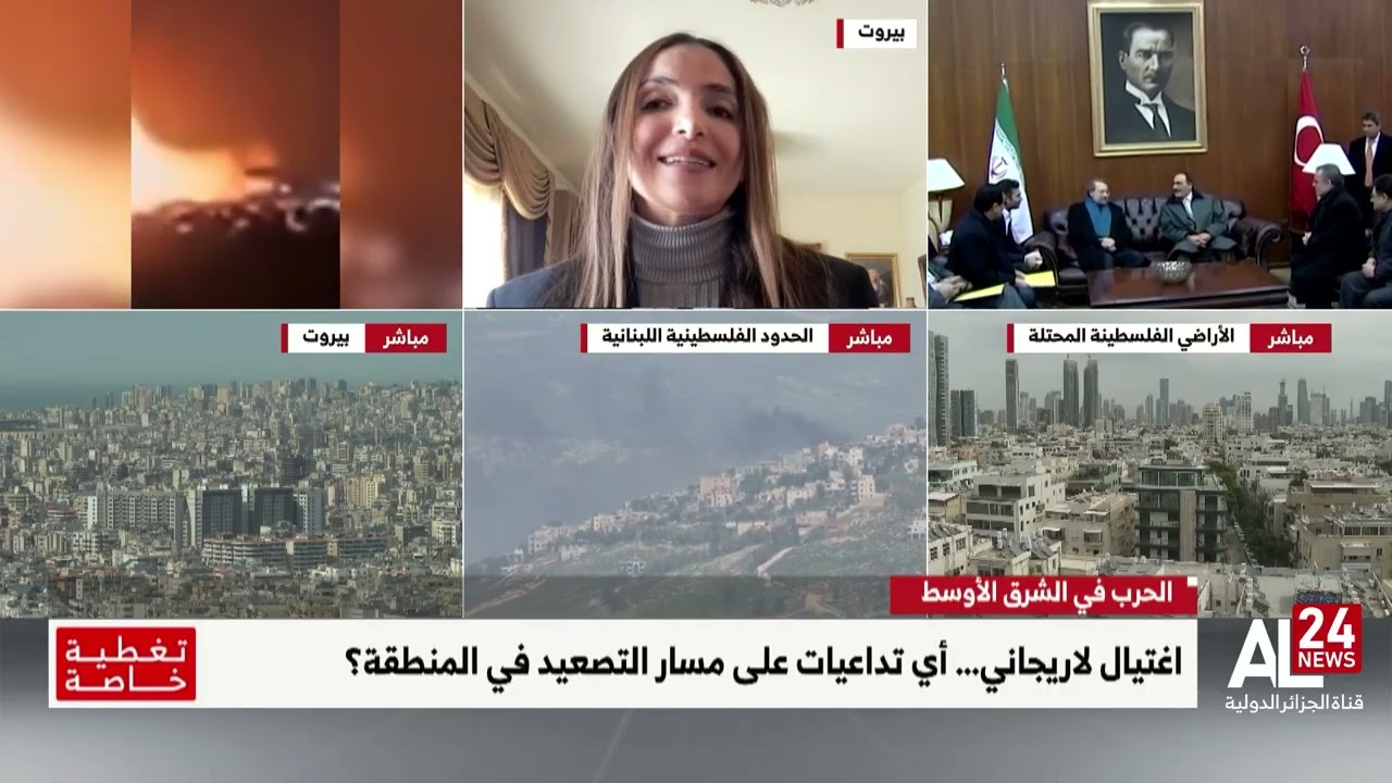 أورنيلا سكر: اغتيال لاريجاني عملية استخباراتية للتغطية على الفشل العسكري