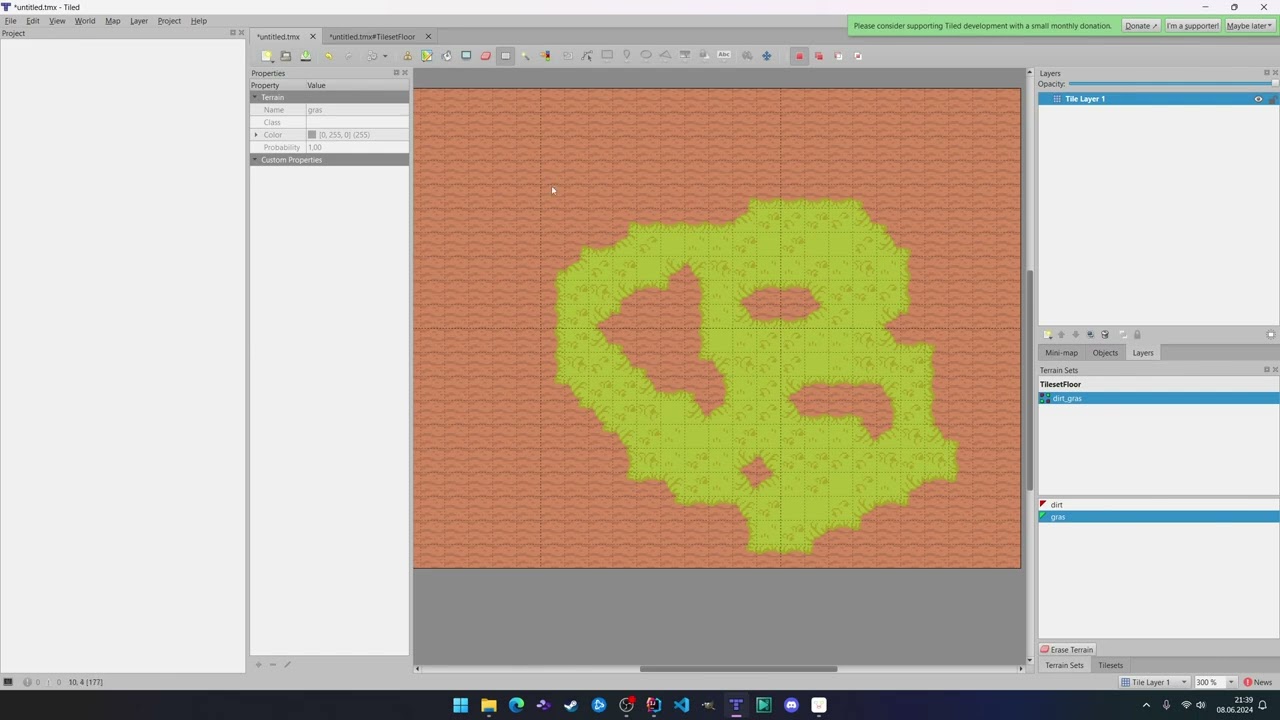 Tiled Terrain Sets and Gradle task to autogenerate enums
