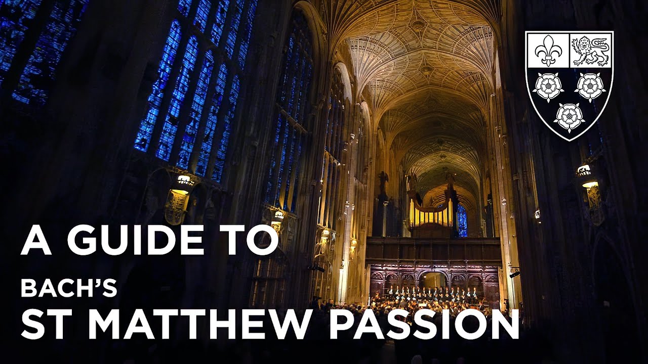 A Guide to Bach's St Matthew Passion