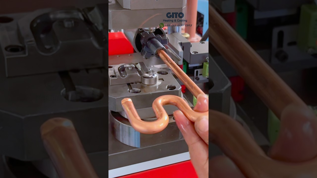 Copper Tube Return Bending for AC Coils
