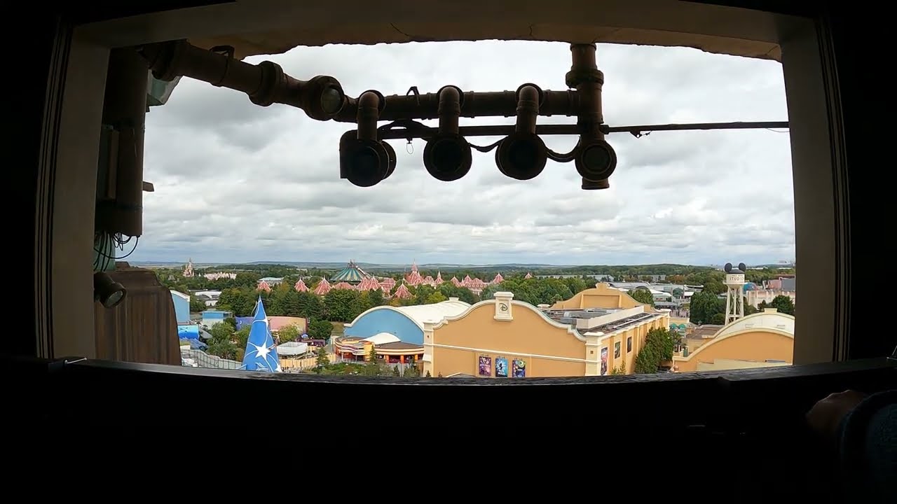 Onride: 'The twilight zone: tower of terror' 4K/POV 2026 - Walt disney studios park